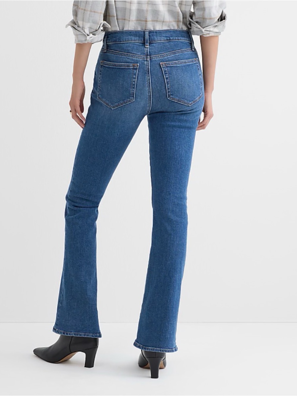 Loft mid rise boot jeans